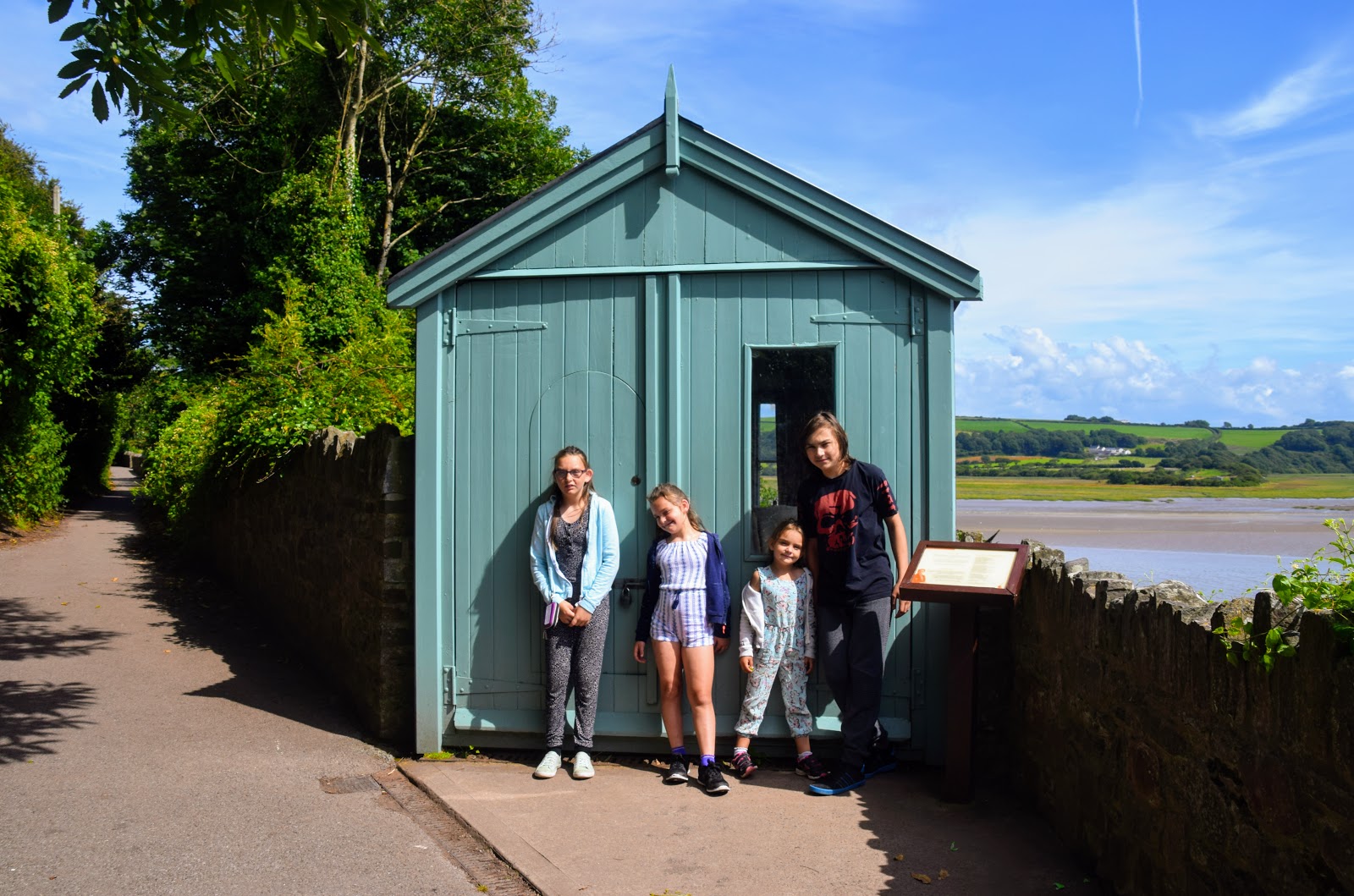 , A Visit to the Dylan Thomas Boathouse and Writing Shed, Laugharne, Carmarthenshire
