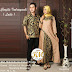 Baju Batik Couple Gamis Batik Kombinasi Polos