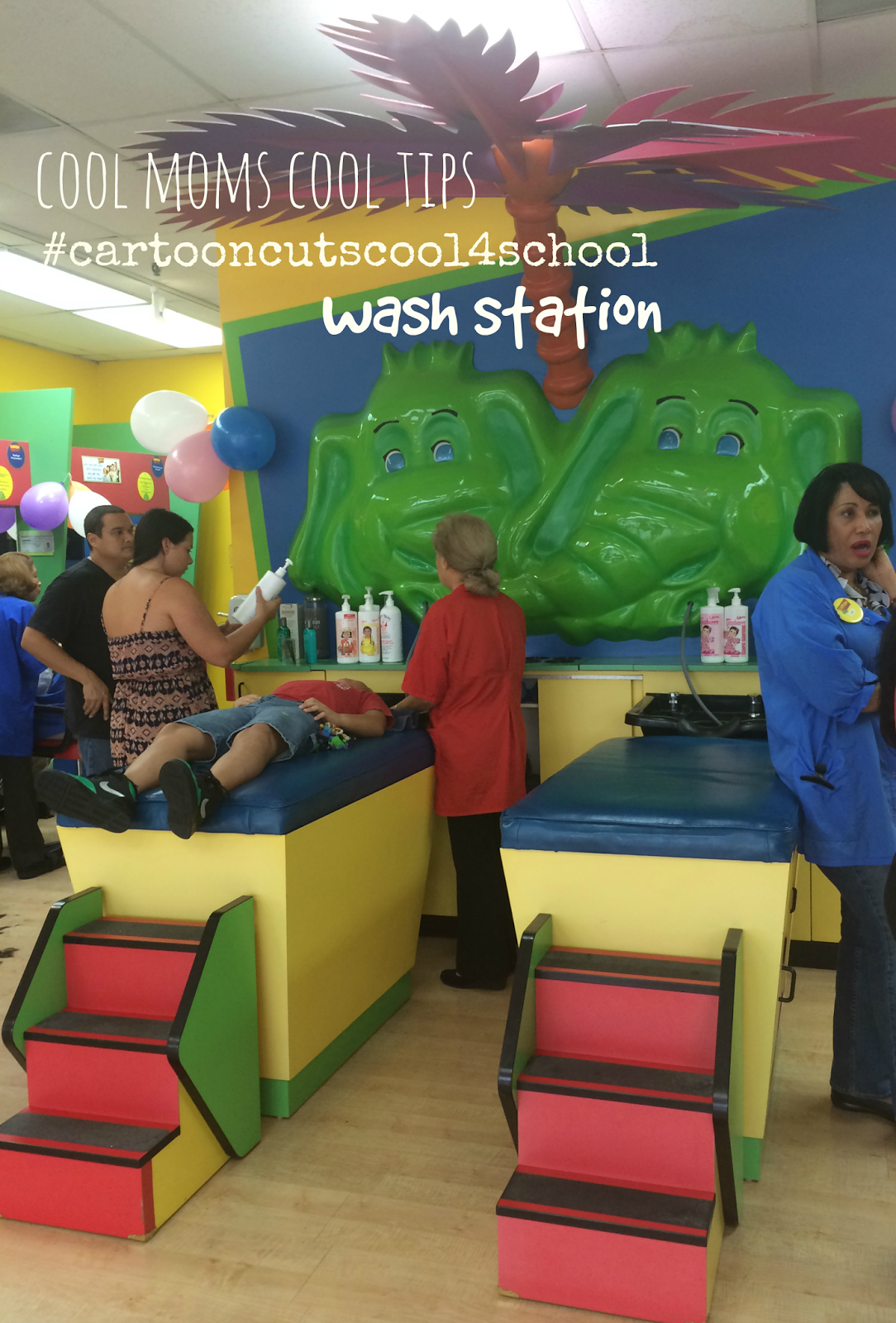 cool moms cool tips #cartooncutscool4school wash station