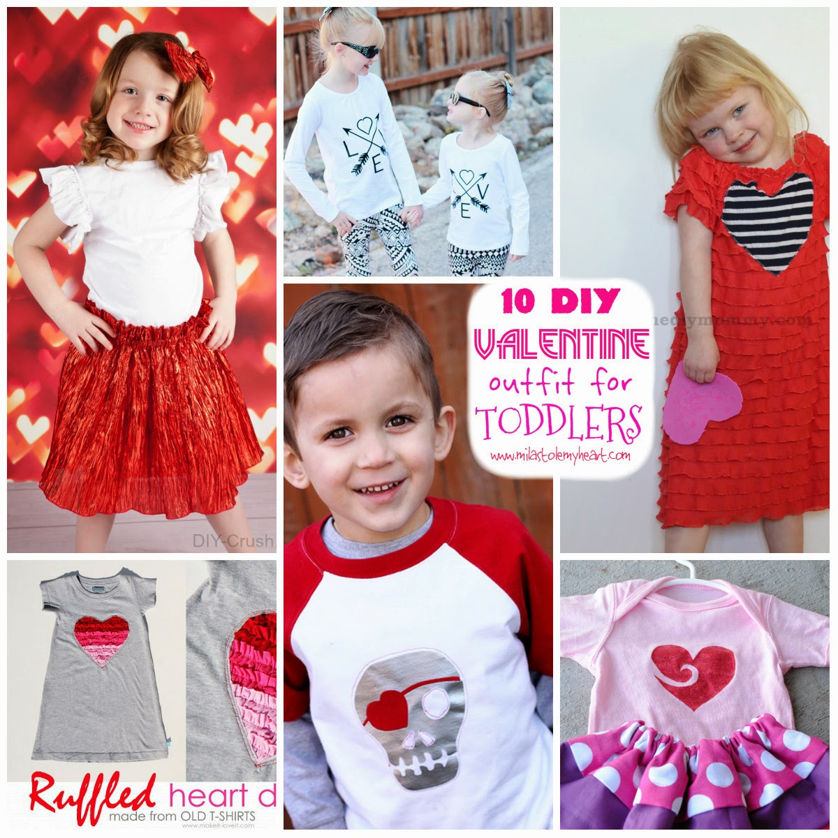 Mila Stole My Heart 10 DIY Valentine Outfit for My Toddler
