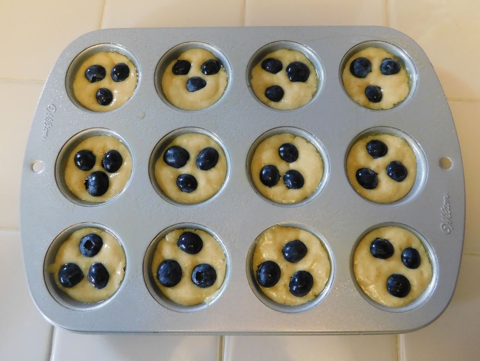 theworldaccordingtoeggface Lemon Blueberry Mini Protein Muffins