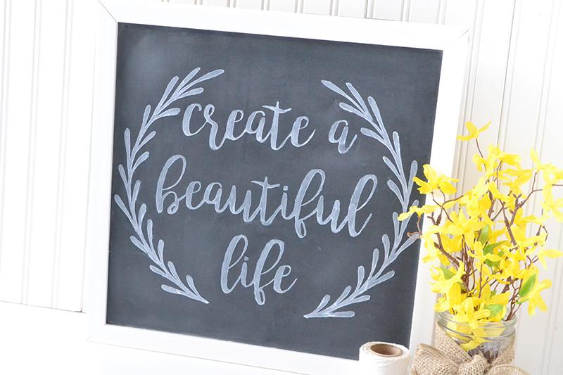 Aly Dosdall DIY chalk art