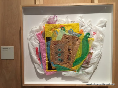 plastic market bags by Chuck Ramirez at McNay Art Museum in San Antonio, Texas
