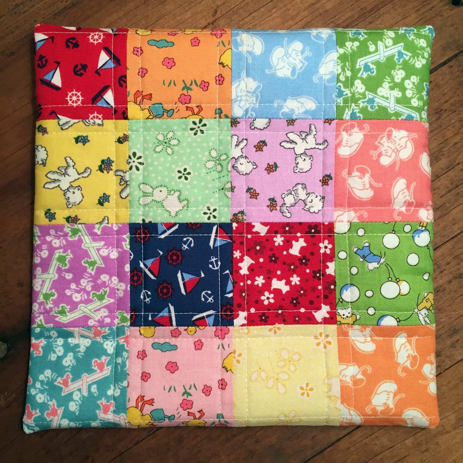 Carried Away Quilting Feeling sentimental with "Toy Chest" fabric