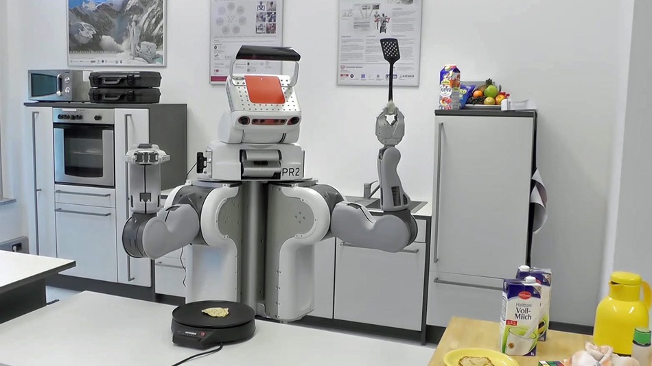This robot can make pancakes