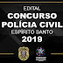 Concurso Polícia Civil do Espírito Santo - 173 vagas