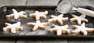 Sweet Starfish Shortbread Cookies
