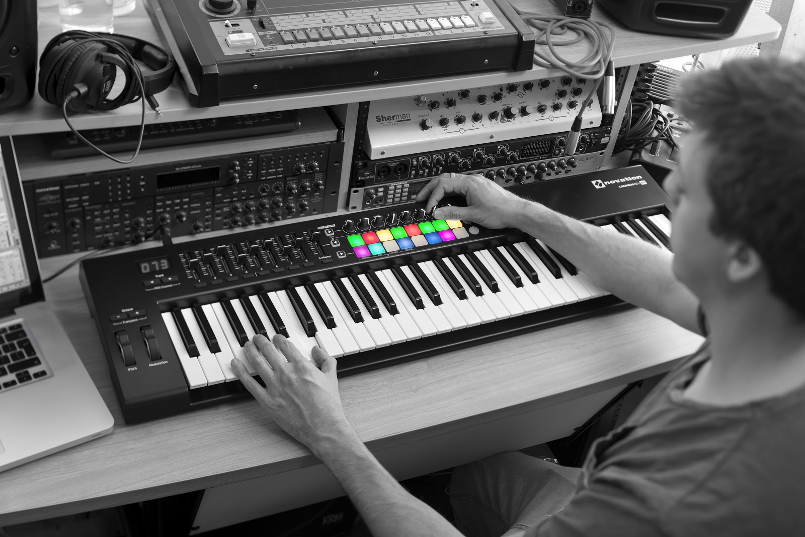 novation launchey with mainstage novation launchey with mainstage