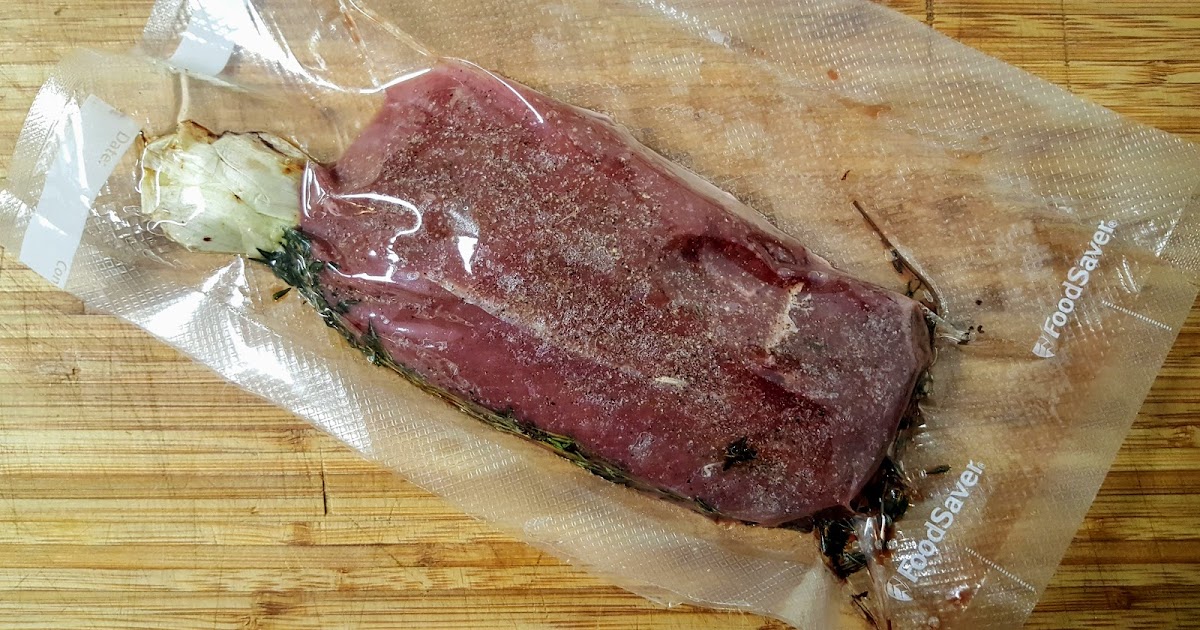 Cuisson sous vide basse température mise sous vide