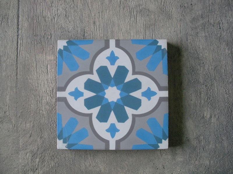 Jean Dange "My trip in Vietnam" Factory of cement tiles.