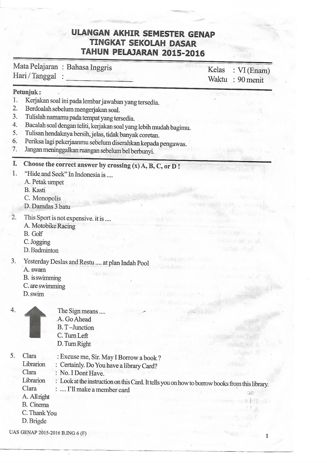 Download buku paket bhs inggris kelas 5 1
