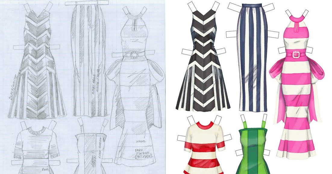 David Wolfe's Paperdollywood Blog Paper Doll Collaboration, London