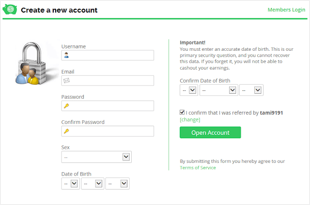 Registration procedure | Paidverts