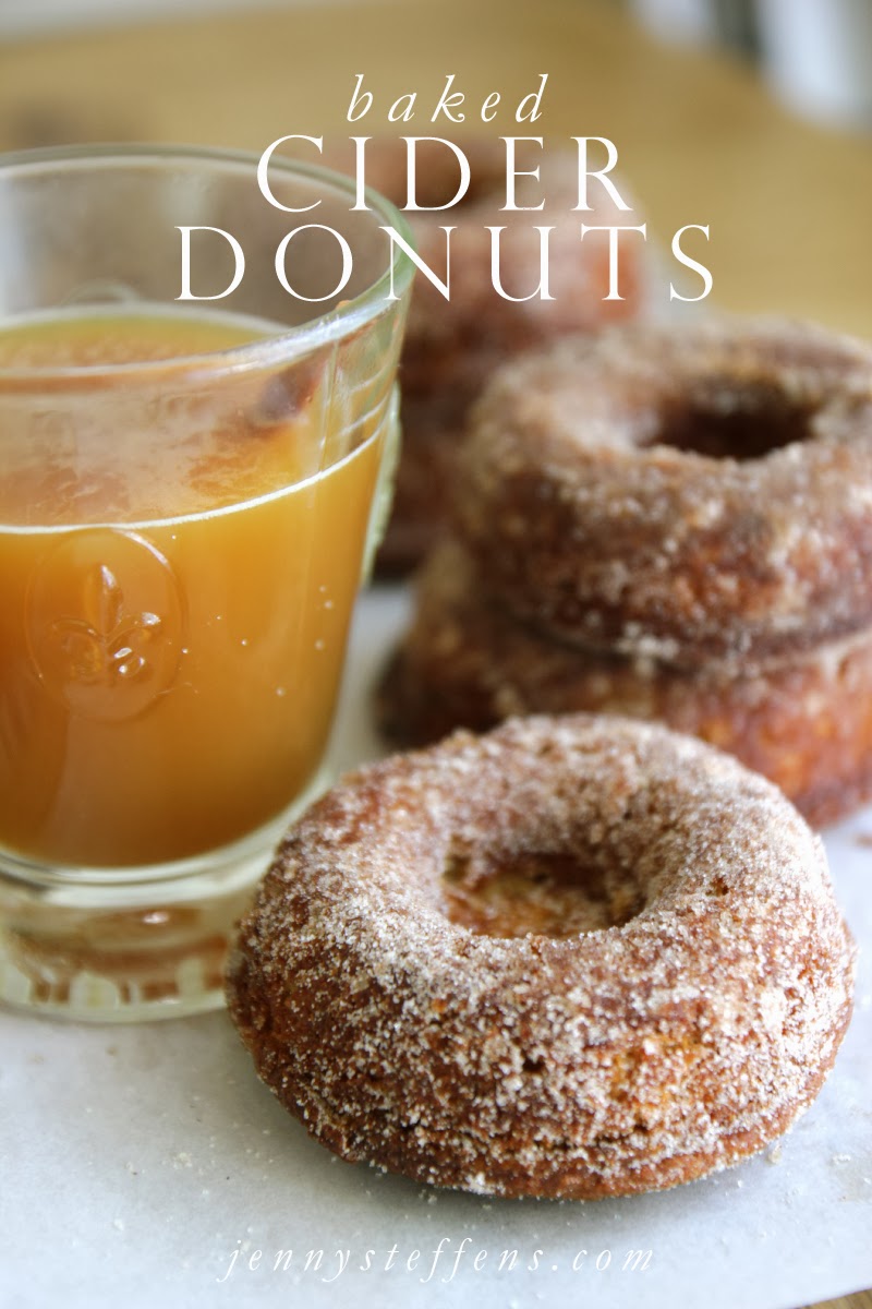 Jenny Steffens Hobick Homemade Baked Cider Donuts