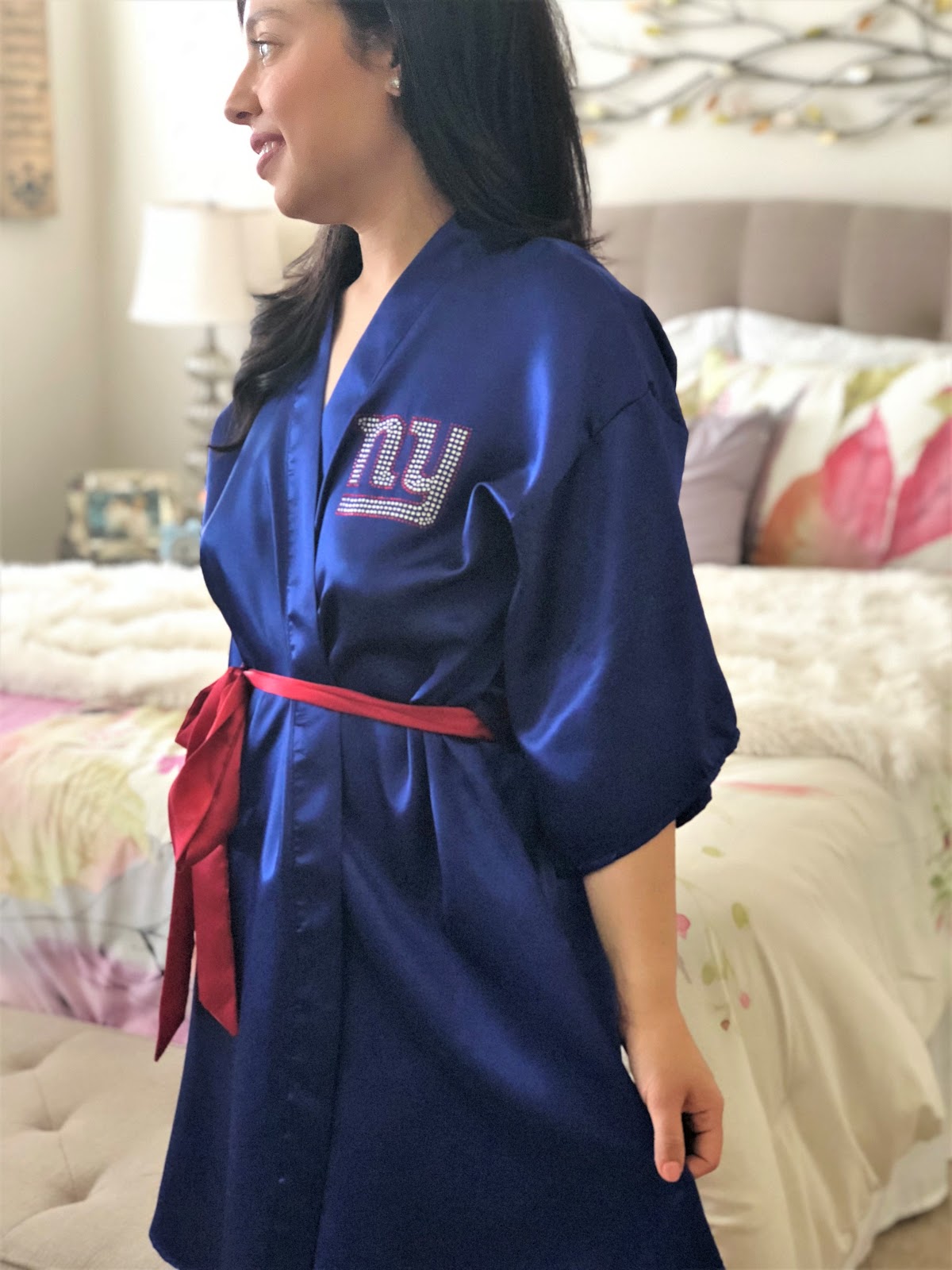 new york giants women's robe