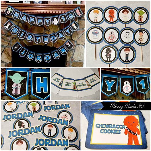 Missy Made It 5 9 16 Jordan S Star Wars Themed Birthday Party