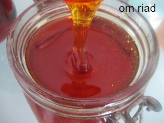 وصفة منزلية : العسل منسم بماء الزهر "وصفة أم رياض"