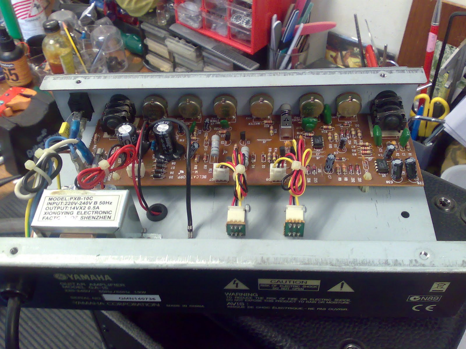 Yamaha Amp Repair