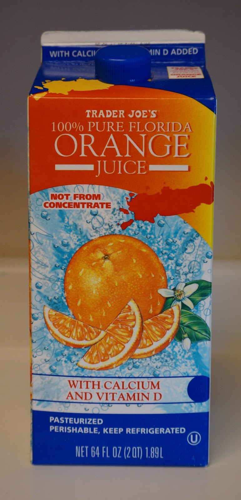 Exploring Trader Joe's Trader Joe's 100 Pure Florida Orange Juice Not