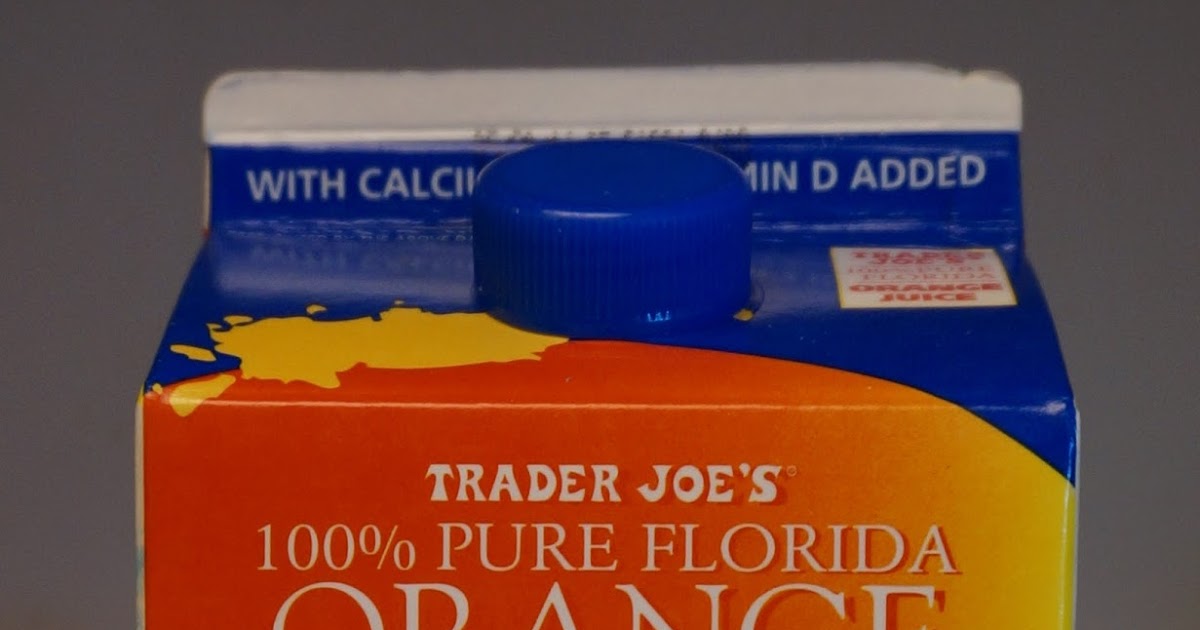 Exploring Trader Joe's Trader Joe's 100 Pure Florida Orange Juice Not