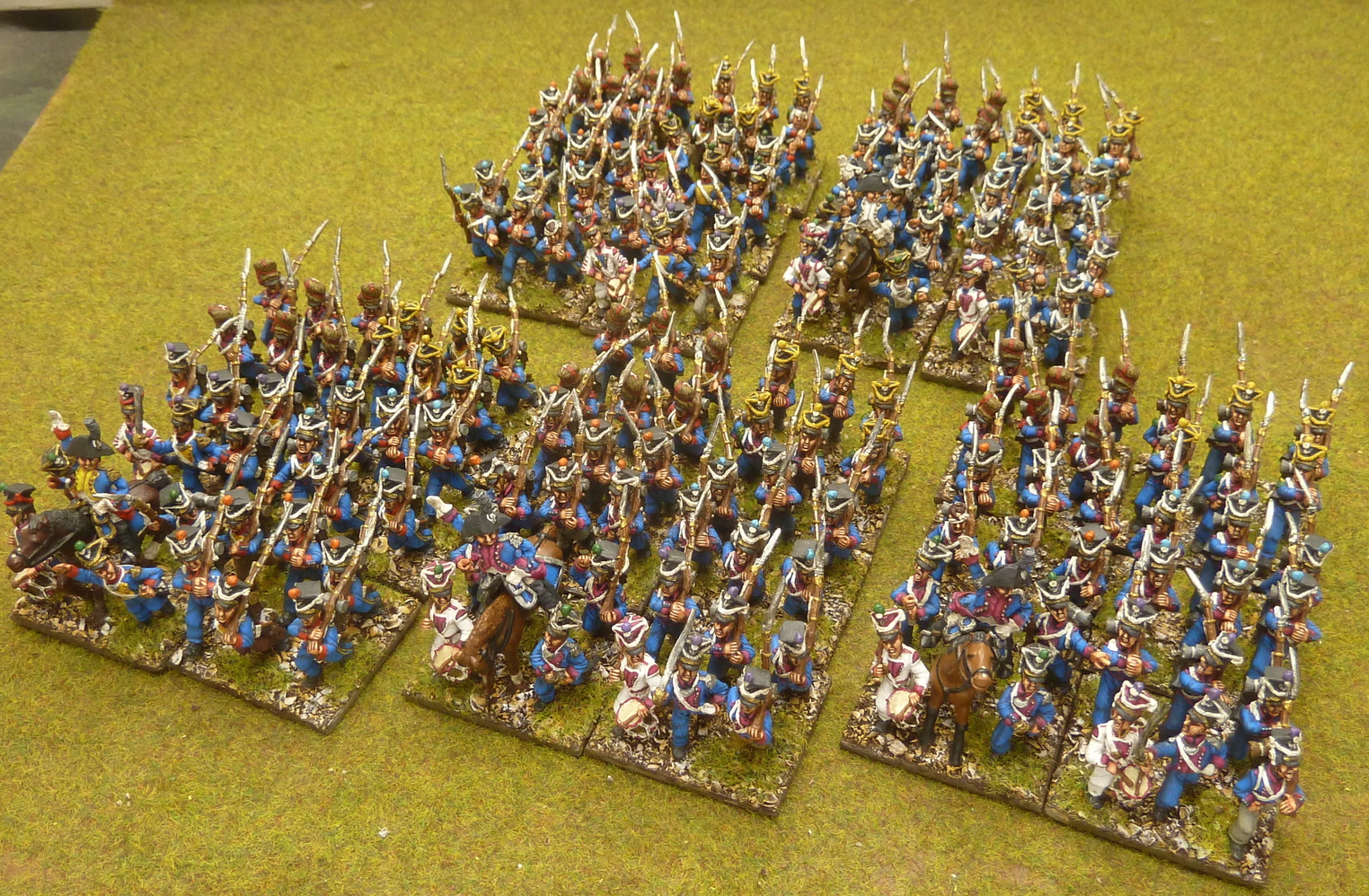 Lace 'n Big Hats: 28mm Napoleonic Dutchy of Warsaw line infantry (Old ...