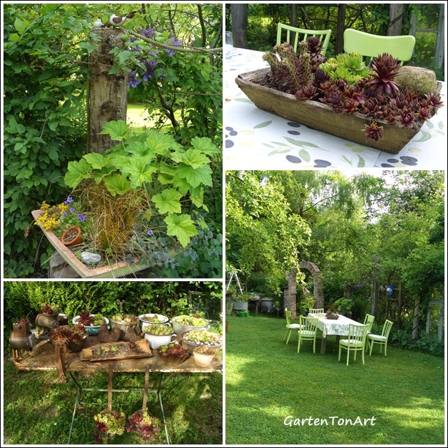 GartenTonArt Ein wunderbarer Nachmittag im Garten Hohenstein