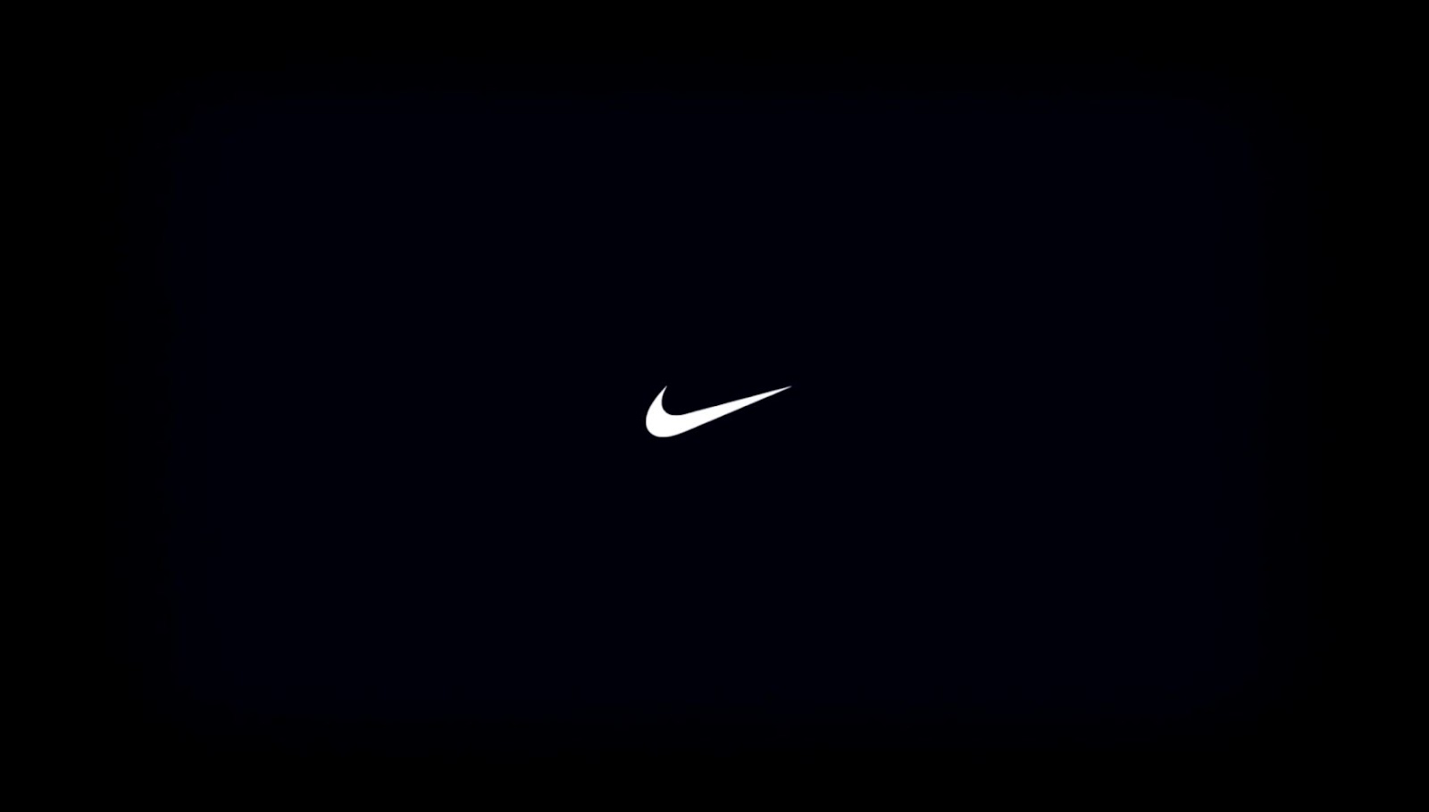 Blue Nike Logo