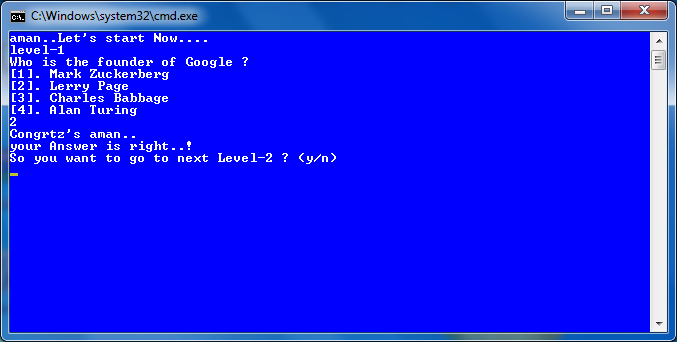 codemon5ter: Batch programming :- How we Create a simple game in batch ...
