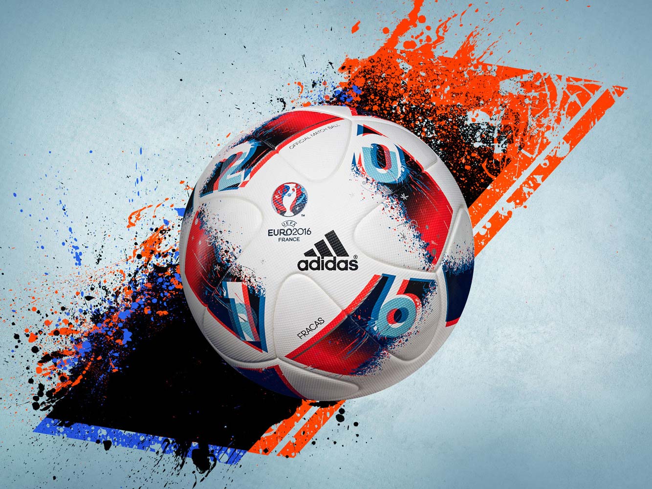 新品)UEFA Euro 2016 France Official Ball