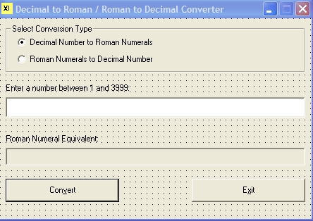 All About Vb Cara Membuat Aplikasi Converter Angka Number Ke Angka Romawi Dengan Vb6