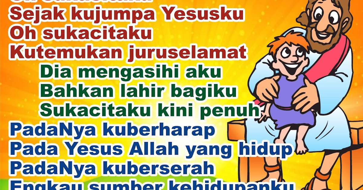 Lirik Lagu Pujian Rohani Kristen Sekolah Minggu Gereja Tuhan Yesus: Oh
