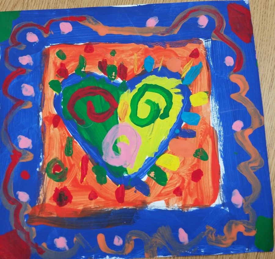 Smiling and Shining in Second Grade: Valentine's Day Art Project &amp; A