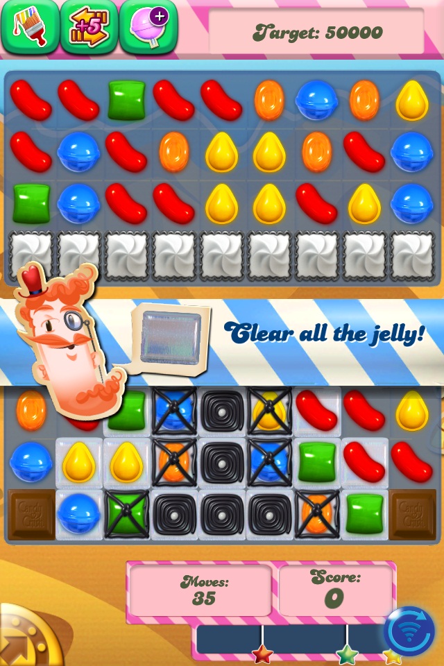 Games Gadgets Galore! Candy Crush Level 120