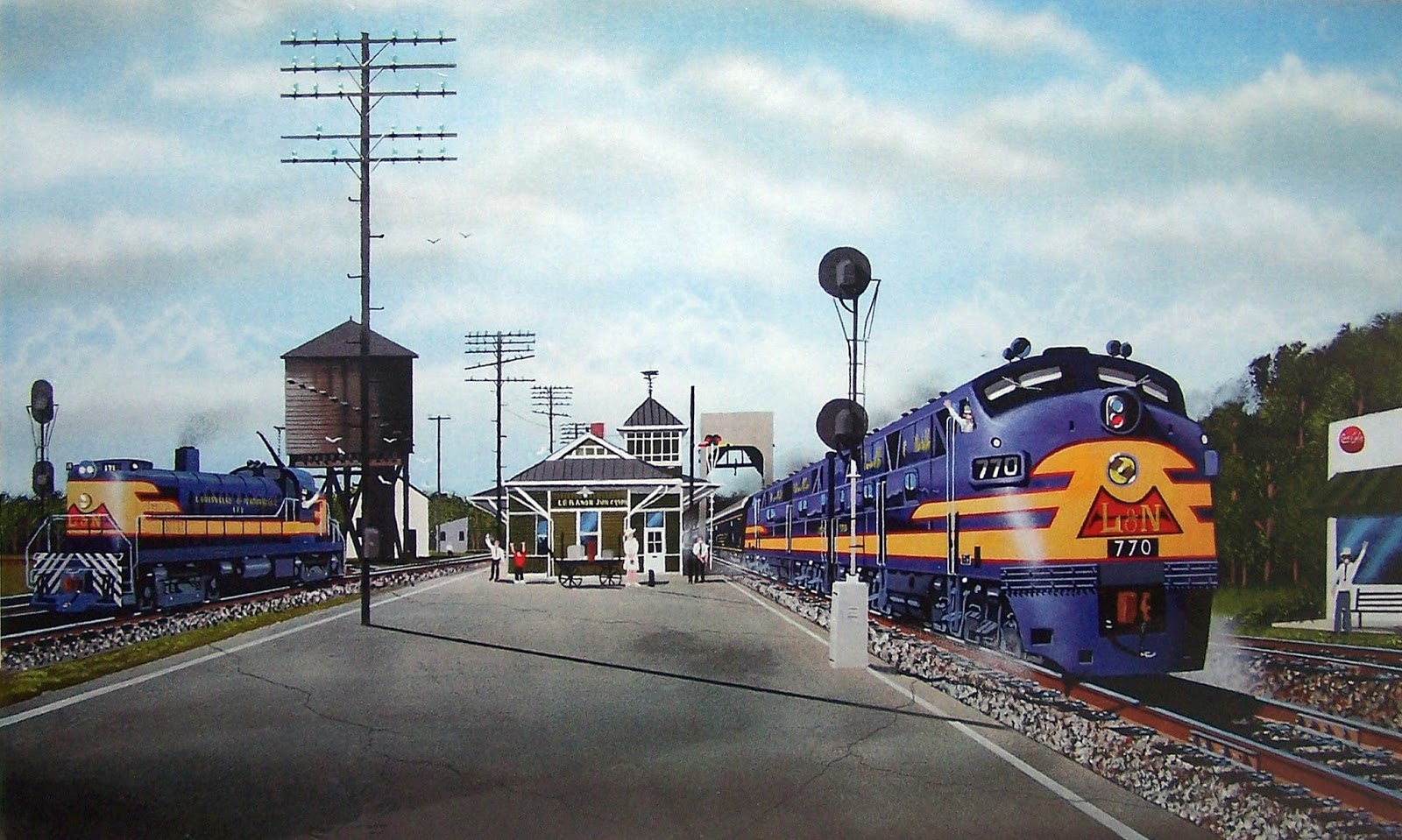 transpress nz the Louisville & Nashville at Lebanon Junction, Kentucky