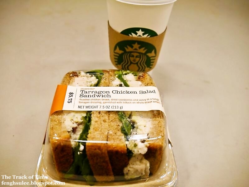 Starbucks Tarragon Chicken Salad Sandwich The Track of Time