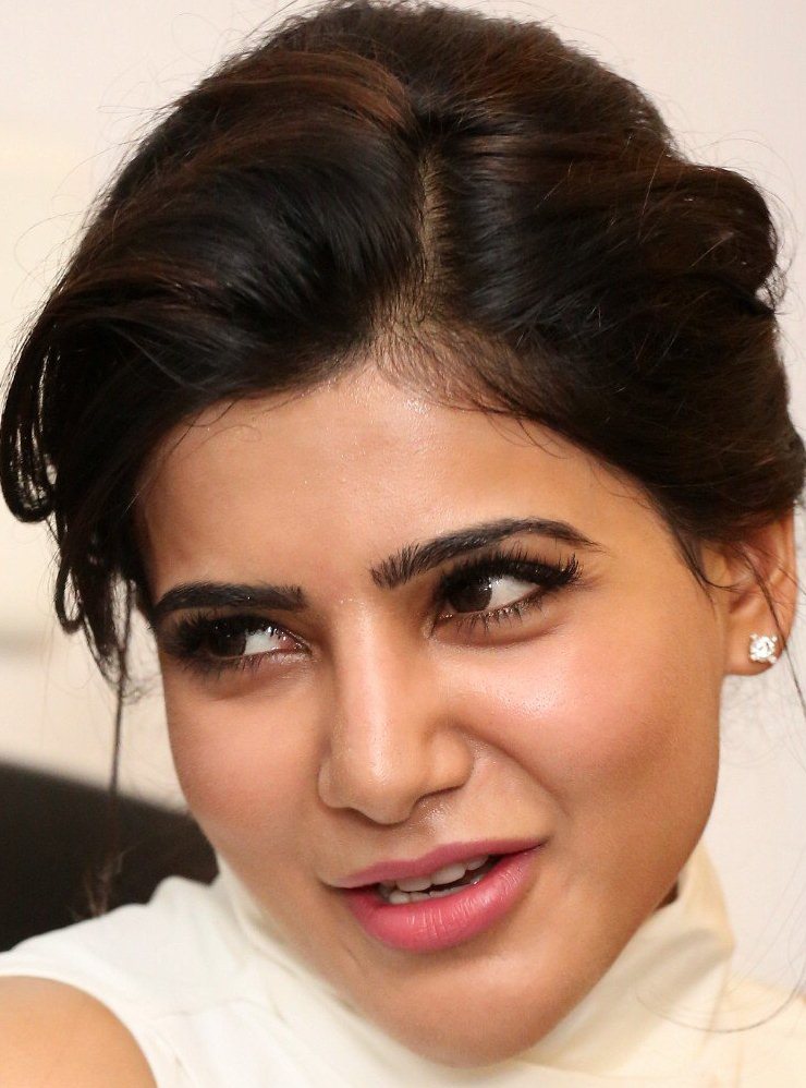 Tamil Actress Samantha Smiling Face Close Up Gallery | Dress hairstyles ...