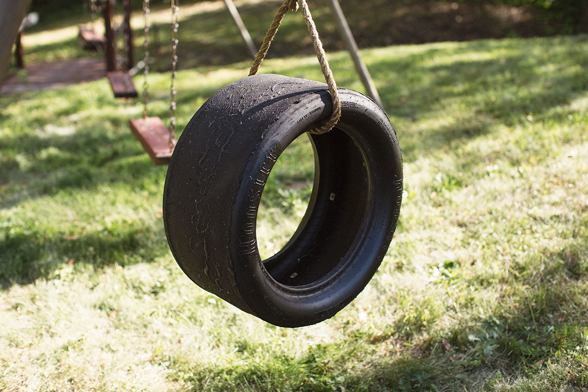 Just A Car Guy why haven't I ever seen a cool tire swing, like this