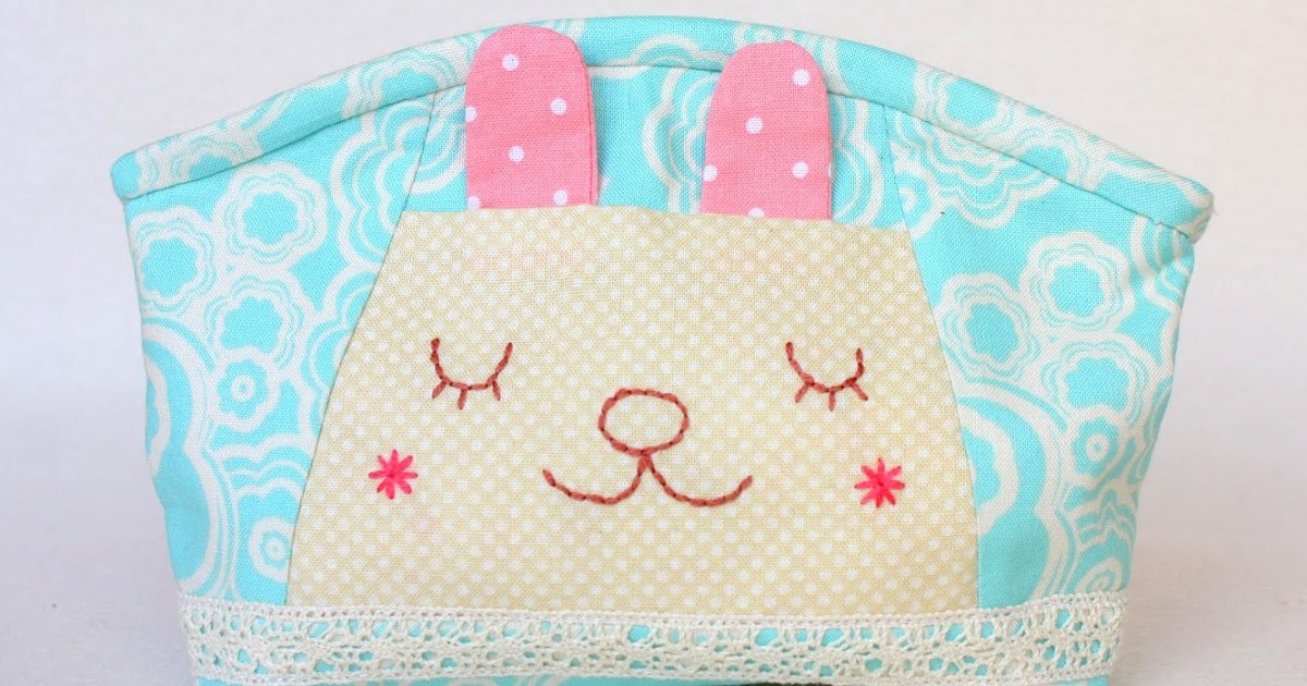 Sleeping Bunny Pouch Tutorial DIY Tutorial Ideas!