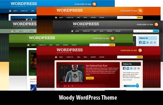 woody wordpress theme free 2012 30 Ücretli Ücretsiz WordPress Teması