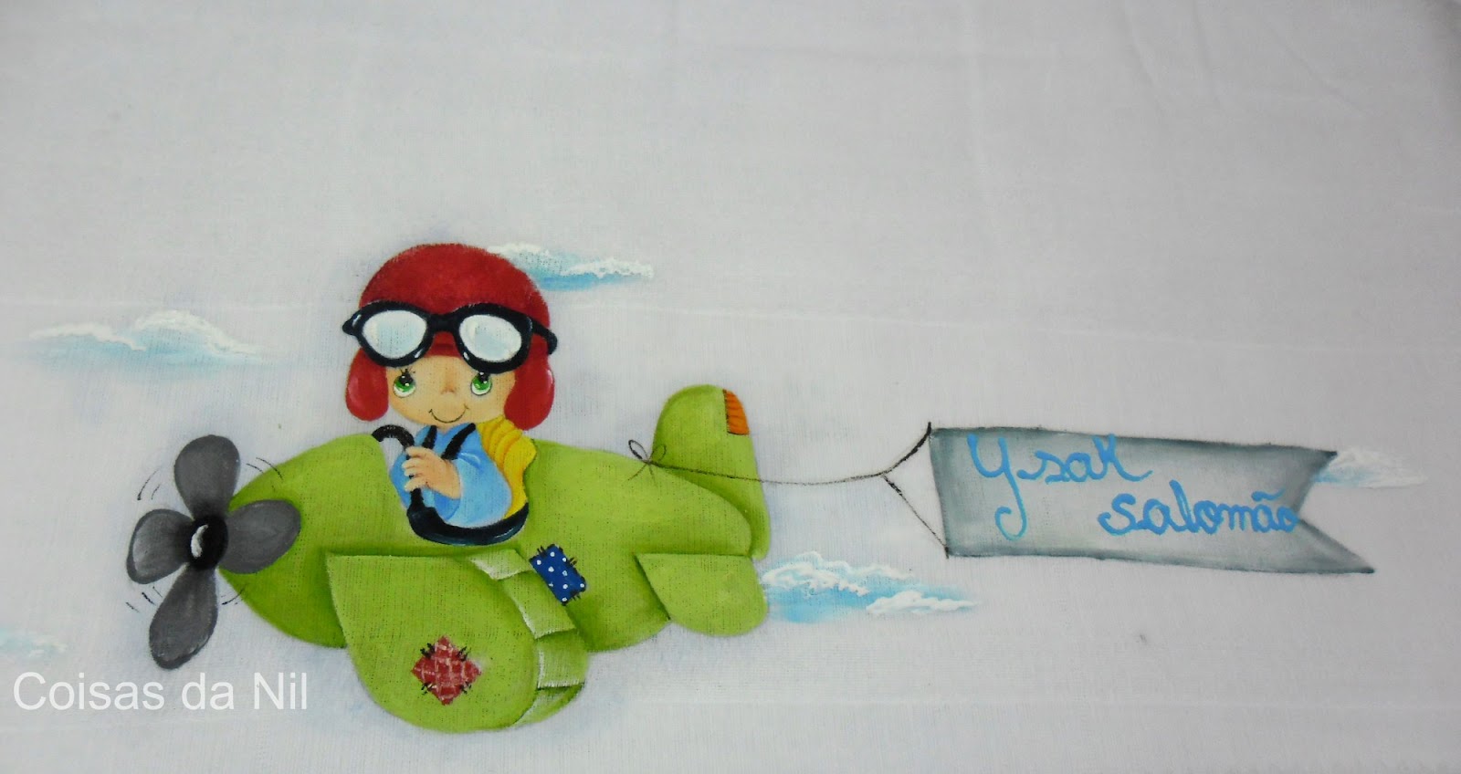 Coisas Da Nil Pintura Em Tecido Brincando Nos Ceus A pintura em tecido pode ser feita nos mais diversos materiais. coisas da nil pintura em tecido