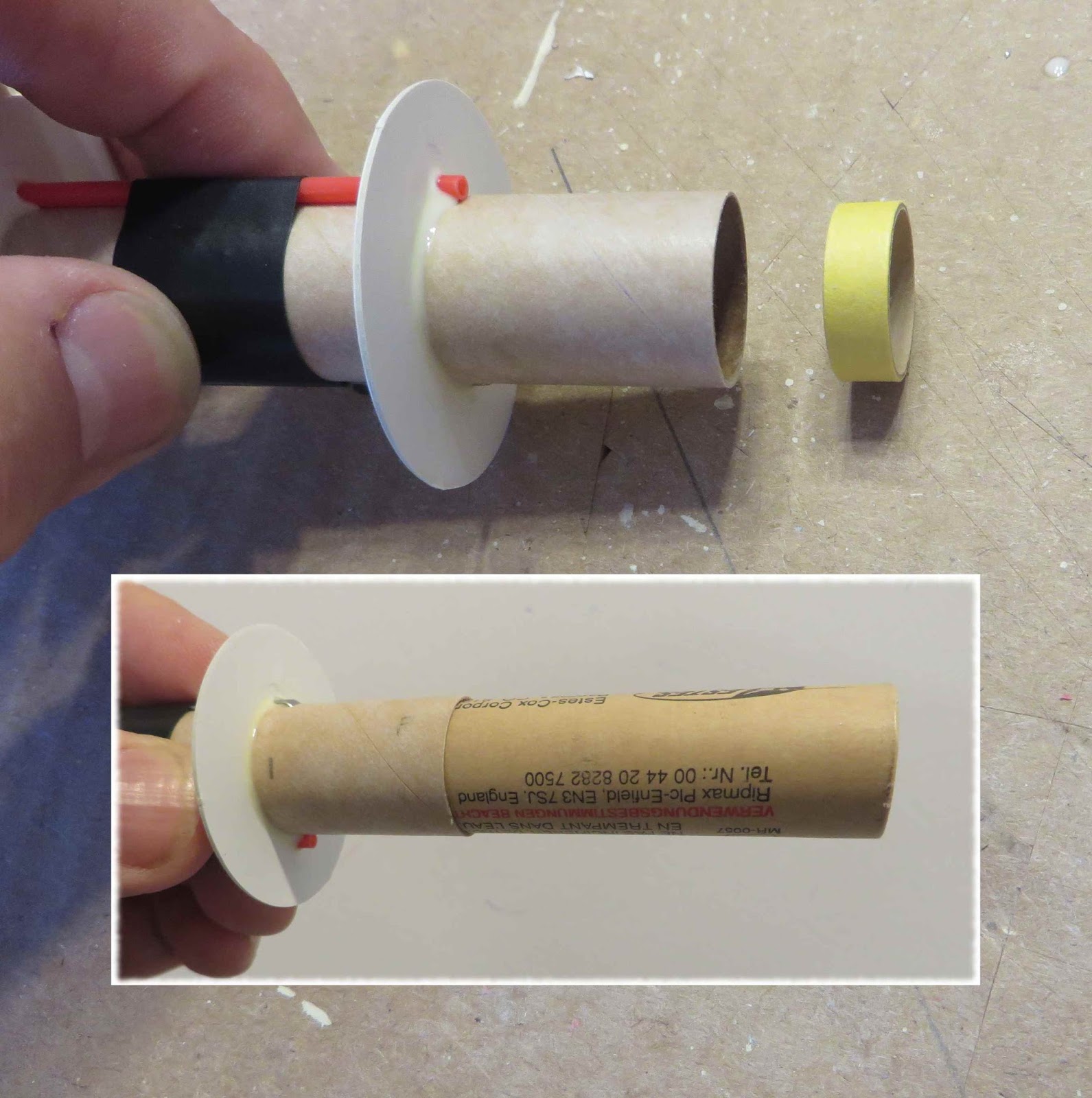 Model Rocket Building Estes Red Max Build, Part 3, Engine Hook Retension