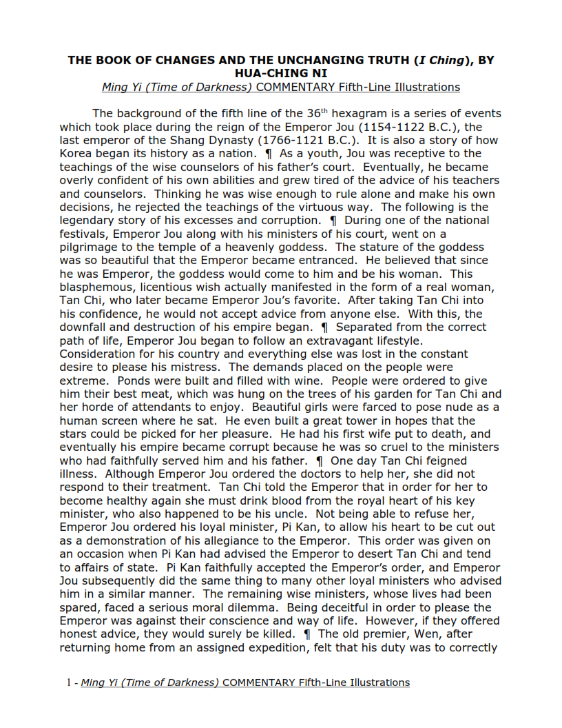 hua ching ni i ching online hua ching ni i ching online