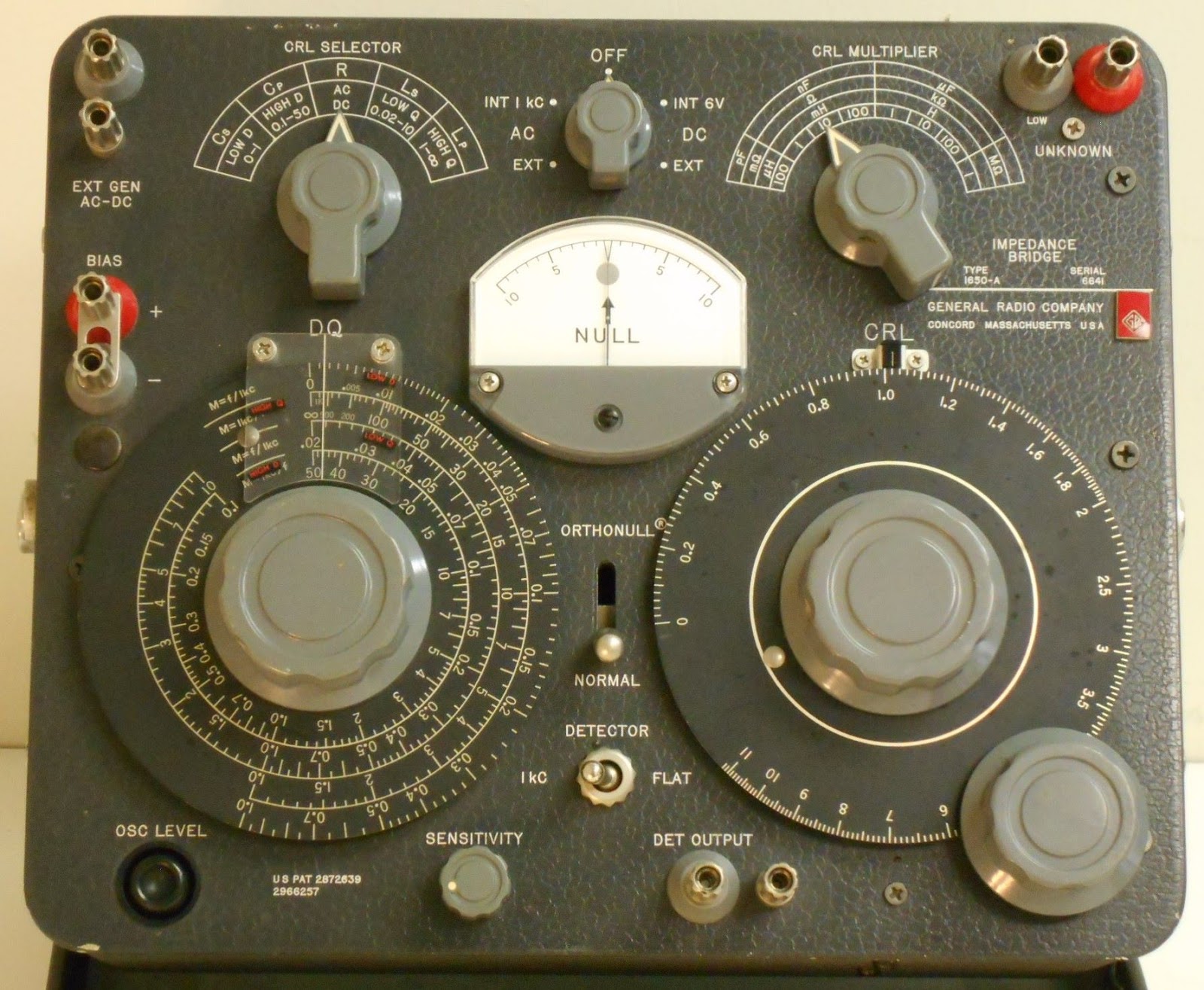 W7YV Ham Radio General Radio Test Equipment