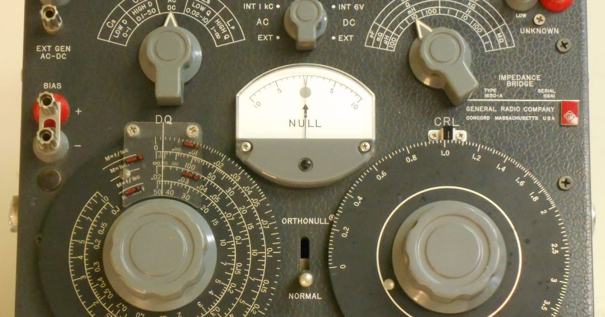 W7YV Ham Radio General Radio Test Equipment