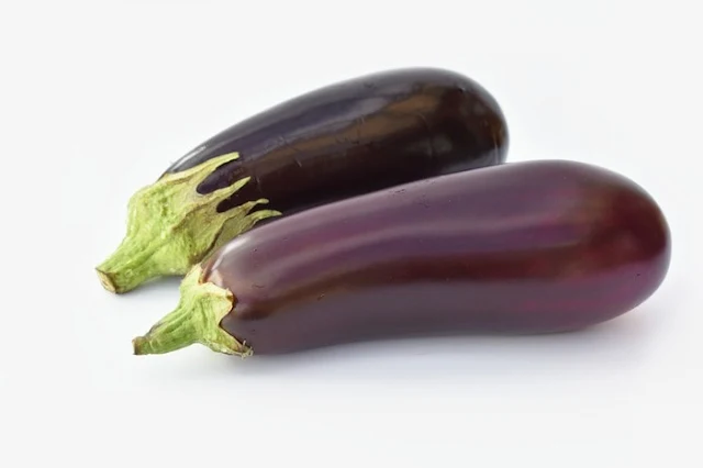 2 large aubergine (eggplant)