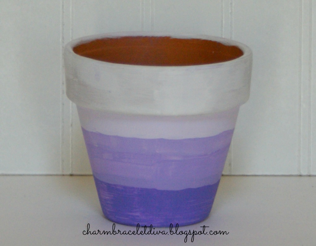 Our Hopeful Home DIY Succulent Ombre Clay Pot