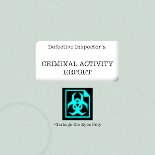 Criminal activity report folder