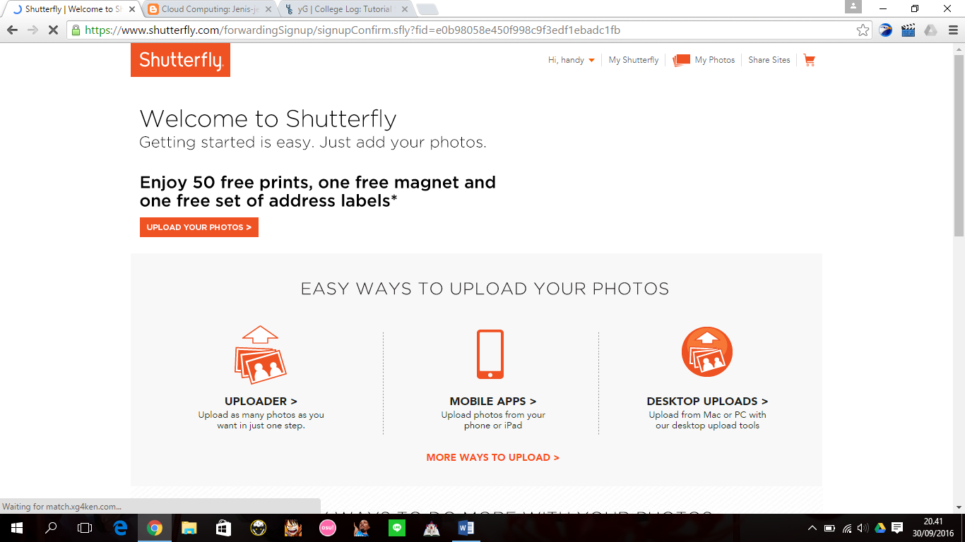 Upload your photo. Upload your photo