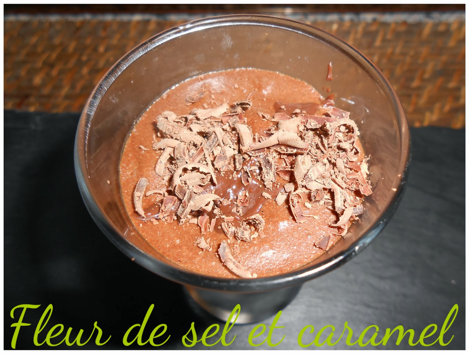 Fleur de sel et Caramel: Mousse au chocolat Julien Andrieu