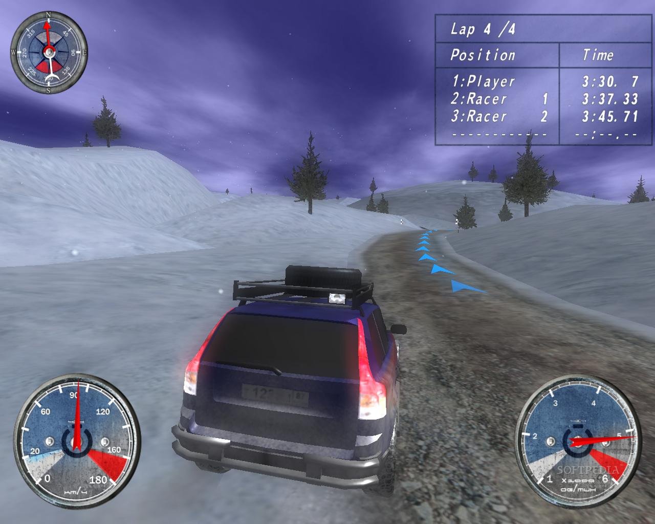 Winter Extreme Racers ~ Place of Game